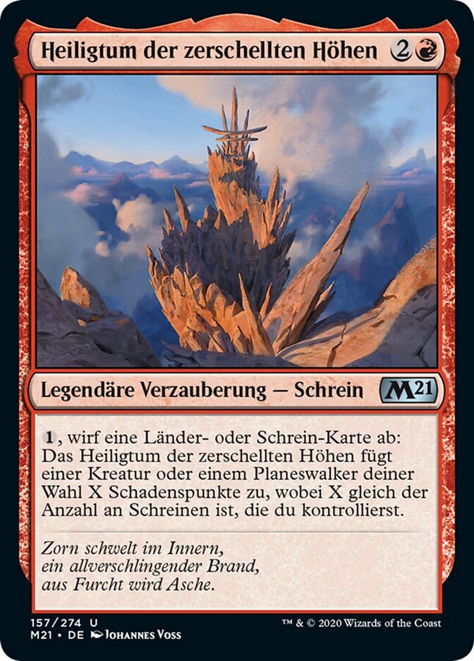 Heiligtum der zerschellten Höhen