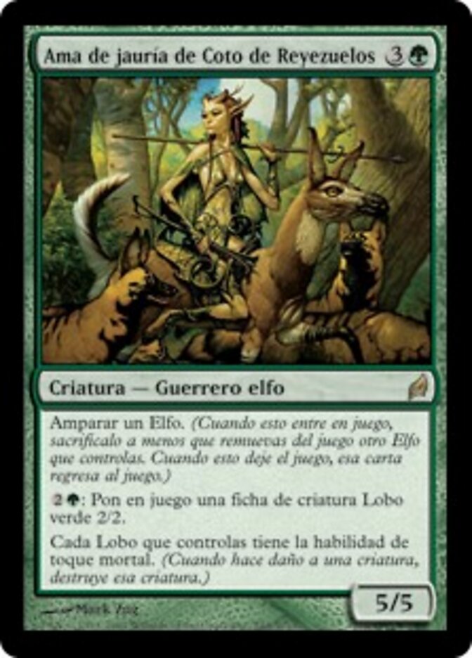 Ama de jauría de Coto de Reyezuelos
