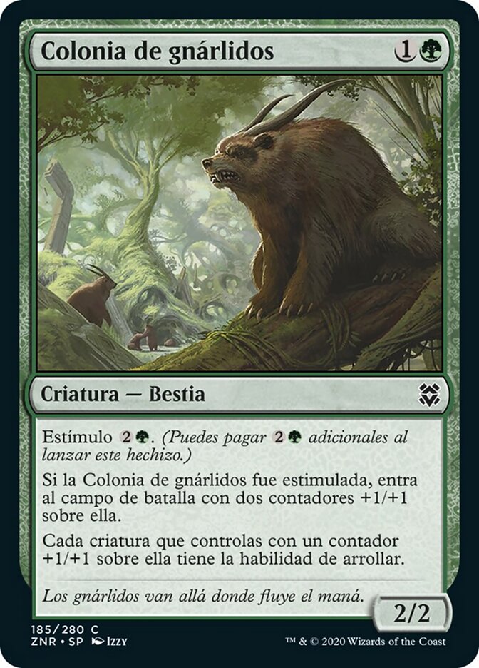 Colonia de gnárlidos