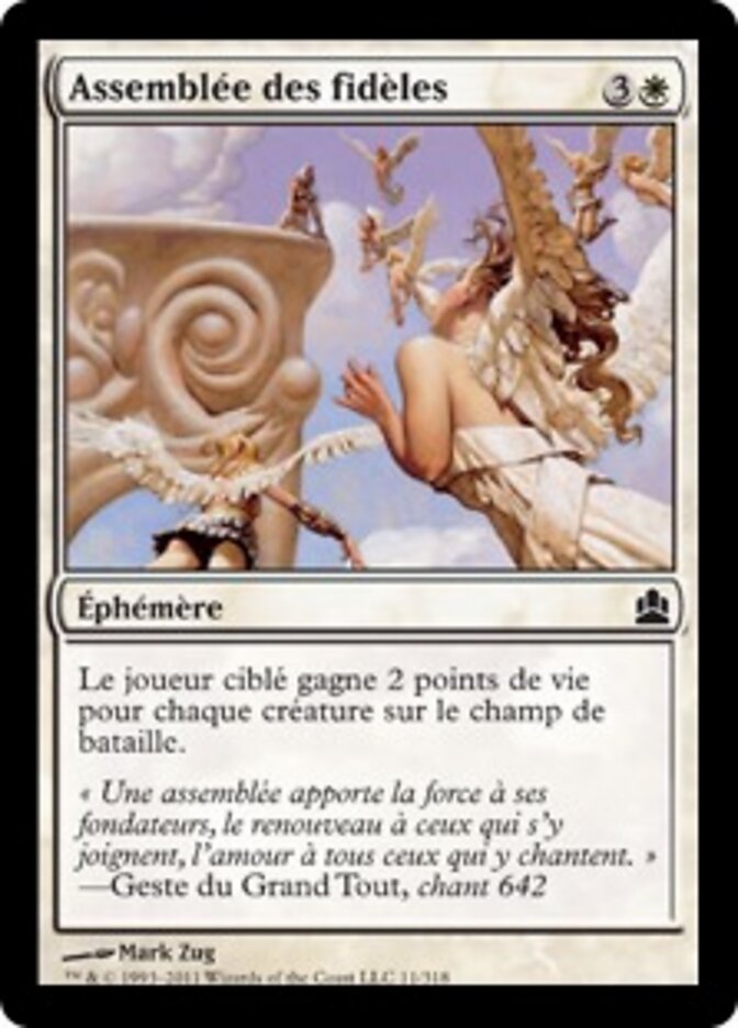 Assemblée des fidèles