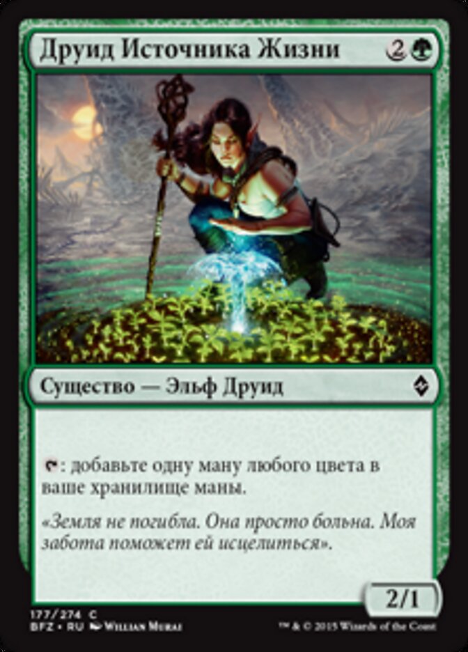 Друид Источника Жизни