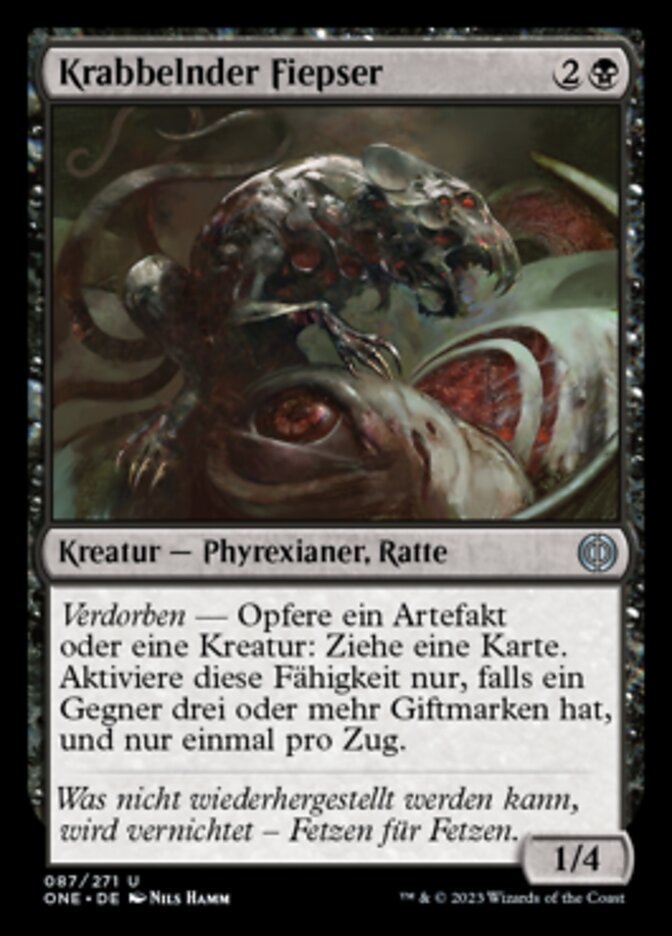 Krabbelnder Fiepser