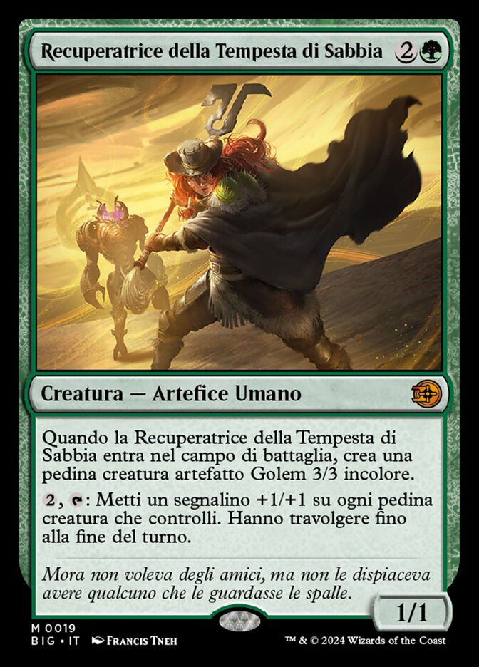 Recuperatrice della Tempesta di Sabbia