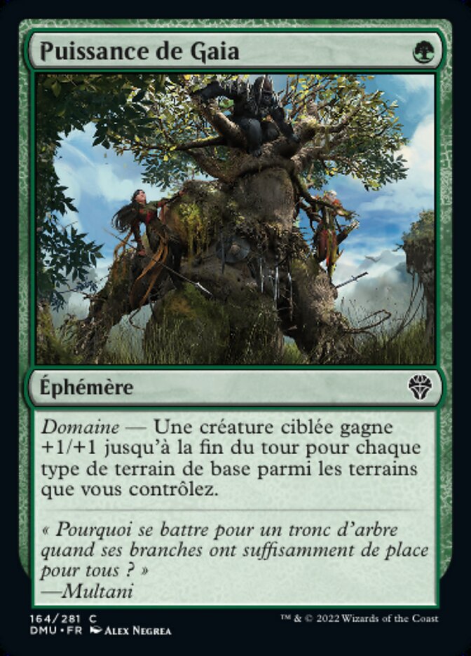 Puissance de Gaia