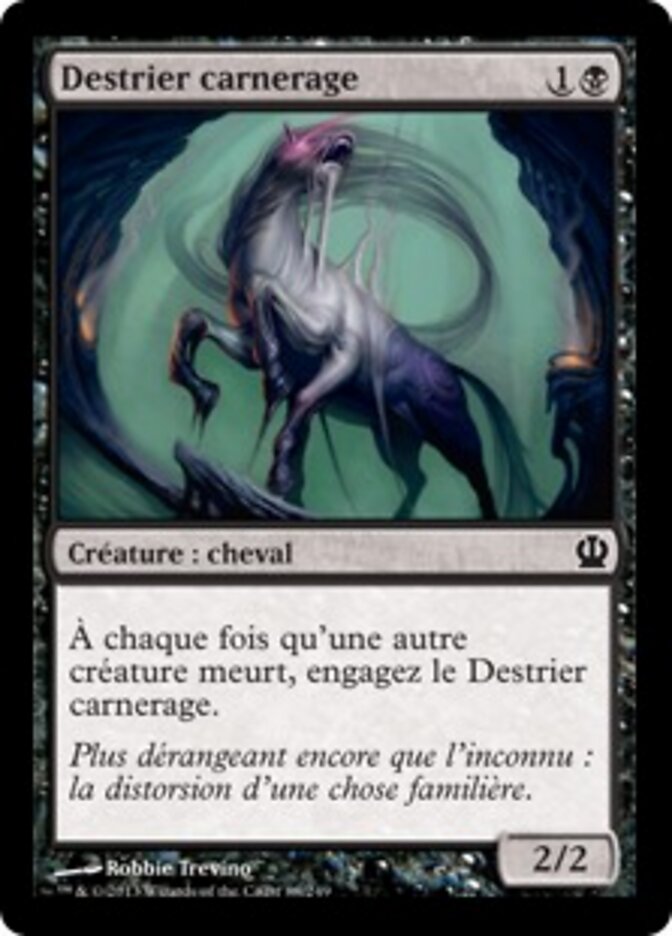 Destrier carnerage