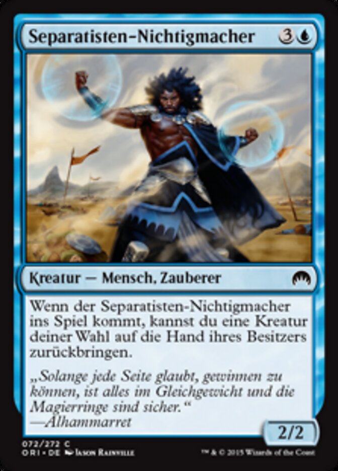 Separatisten-Nichtigmacher