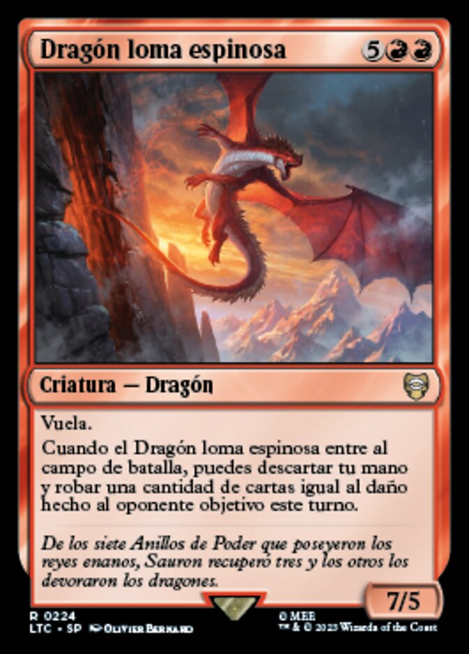 Dragón loma espinosa