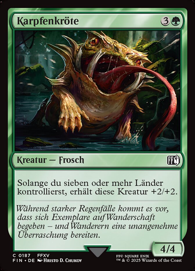 Karpfenkröte