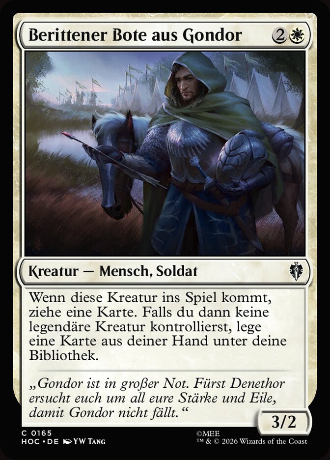Berittener Bote aus Gondor