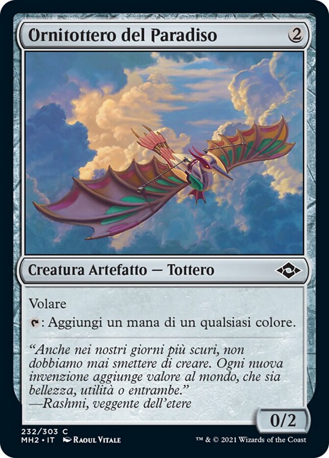 Ornitottero del Paradiso
