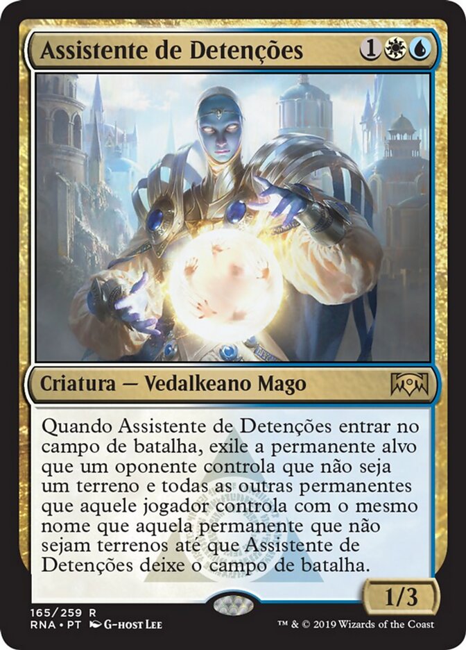 Assistente de Detenções