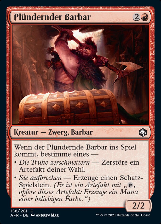 Plündernder Barbar