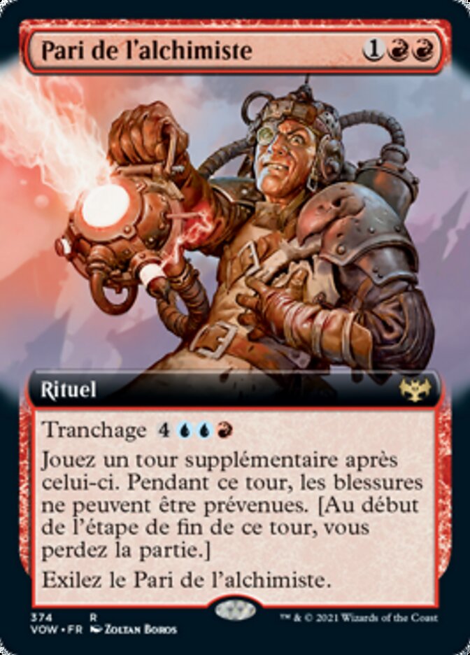Pari de l'alchimiste