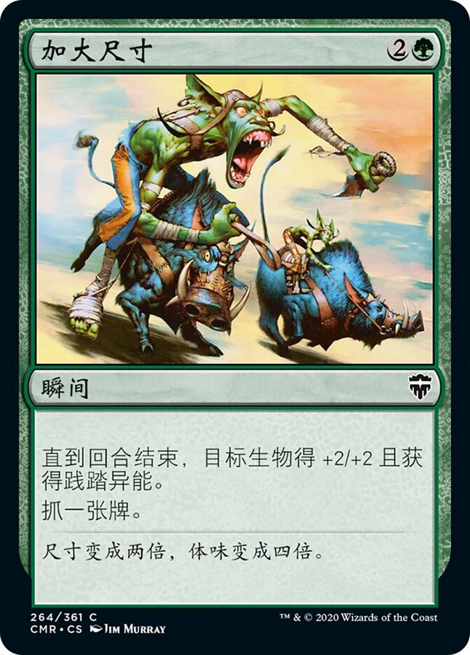 加大尺寸
