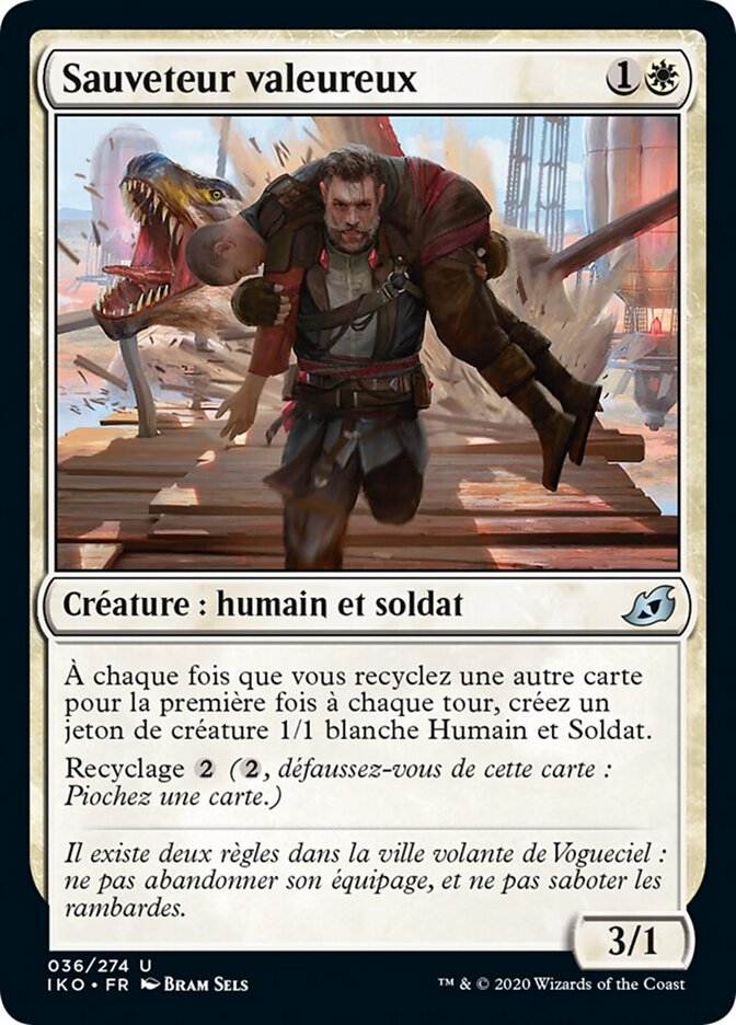 Sauveteur valeureux