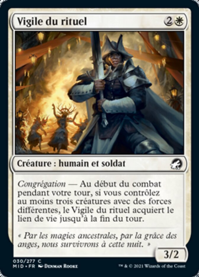 Vigile du rituel