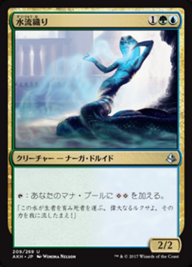水流織り