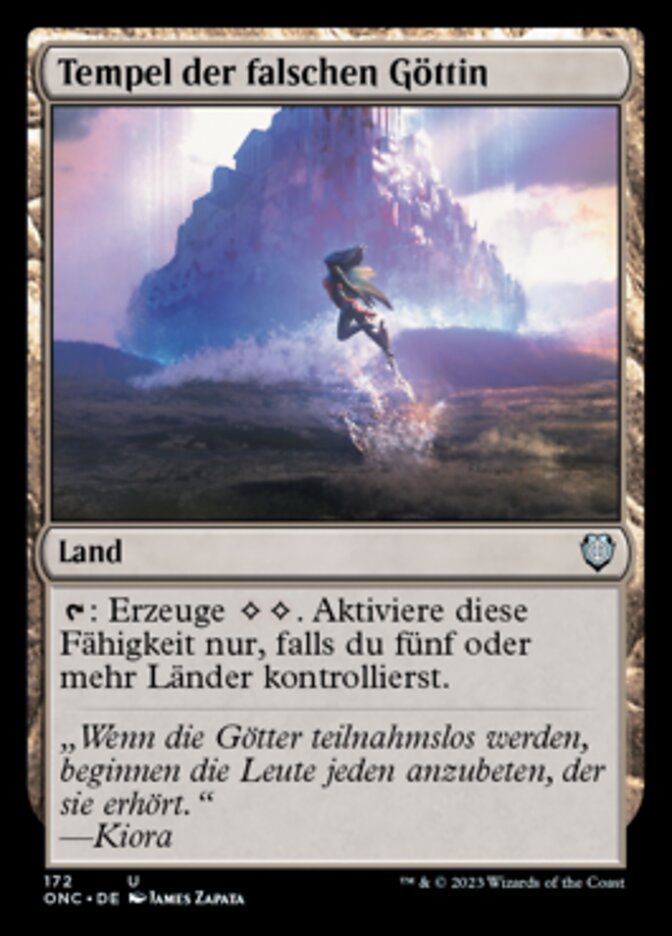 Tempel der falschen Göttin
