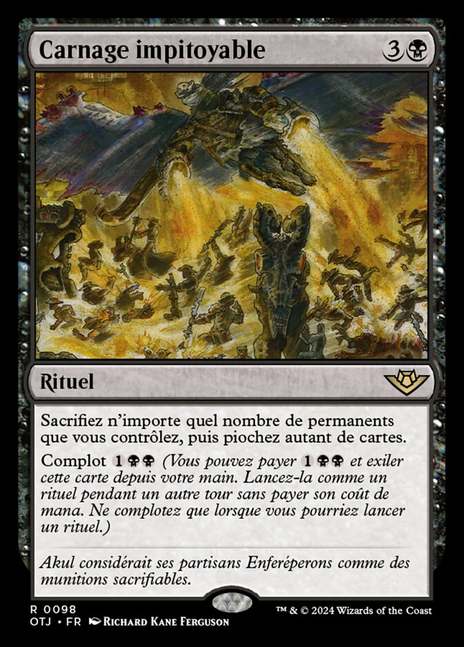 Carnage impitoyable