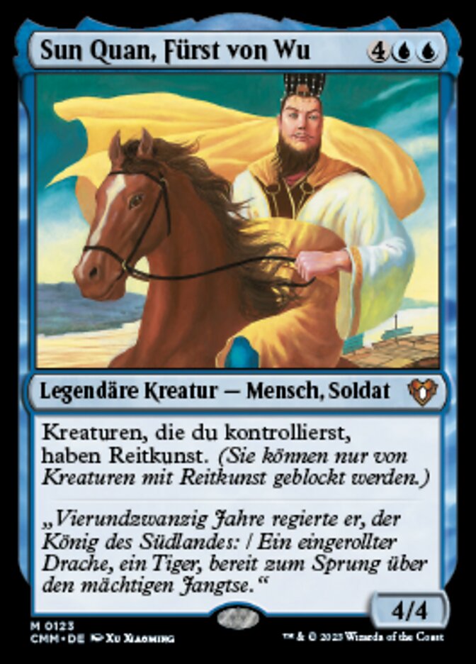 Sun Quan, Fürst von Wu