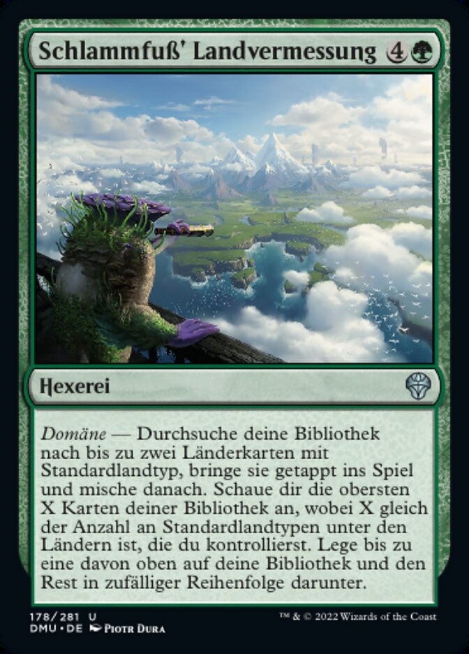 Schlammfuß' Landvermessung