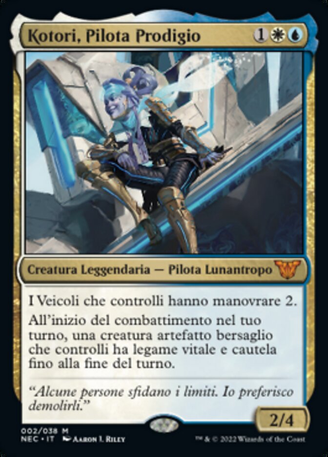 Kotori, Pilota Prodigio
