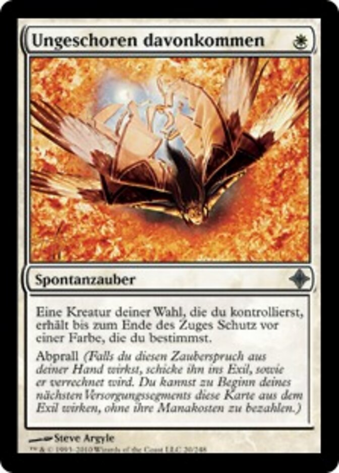 Ungeschoren davonkommen