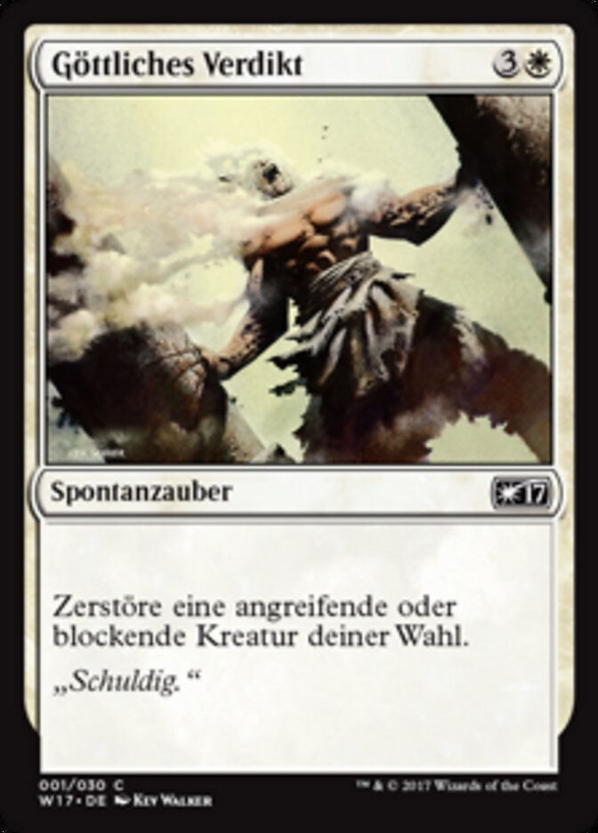 Göttliches Verdikt