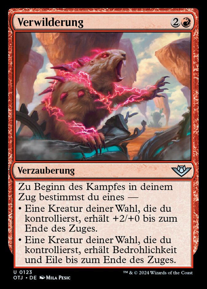 Verwilderung