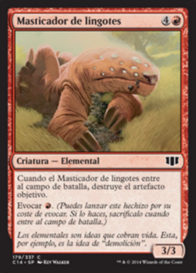Masticador de lingotes