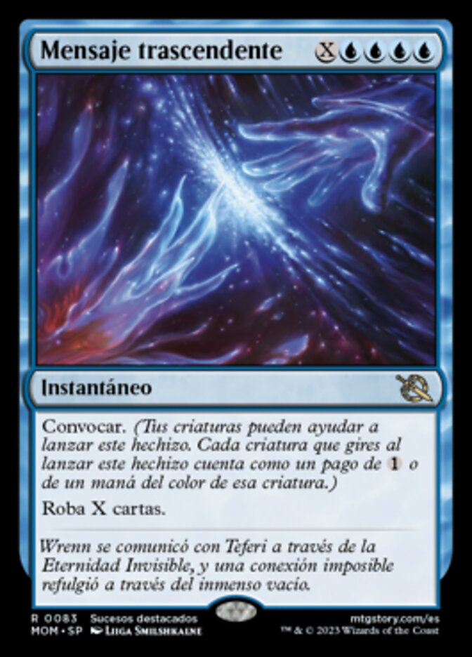 Mensaje trascendente