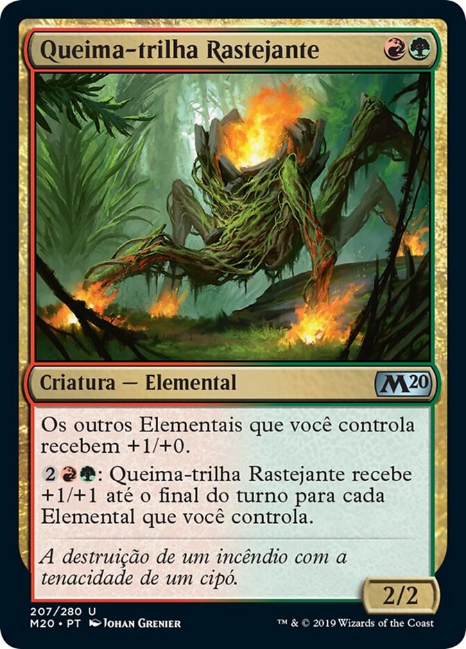 Queima-trilha Rastejante