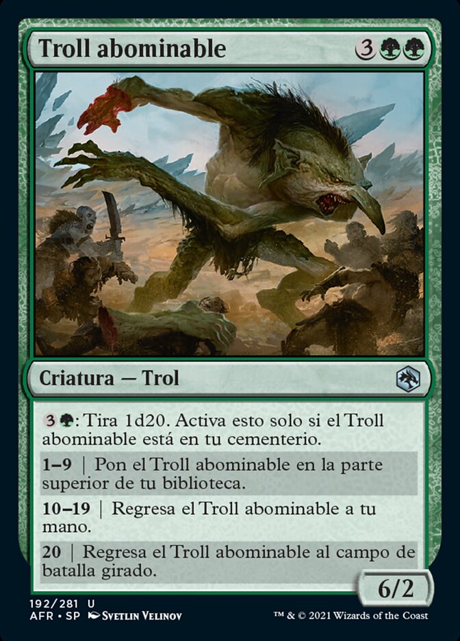 Troll abominable