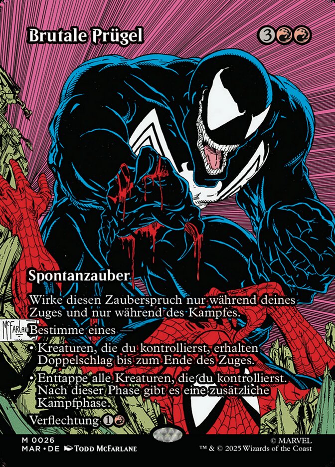 Brutale Prügel