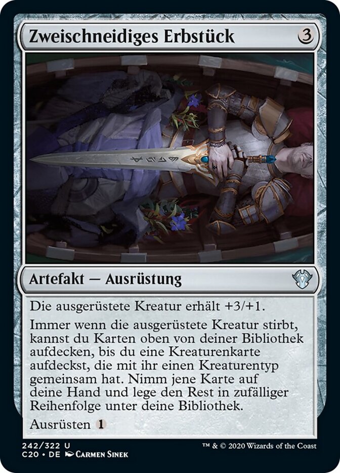Zweischneidiges Erbstück