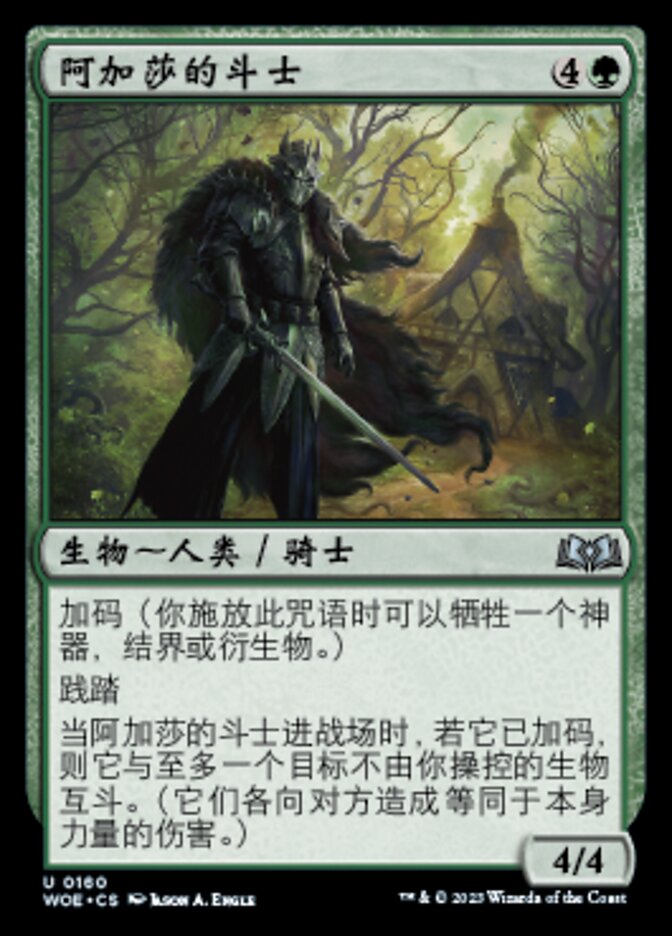 阿加莎的斗士