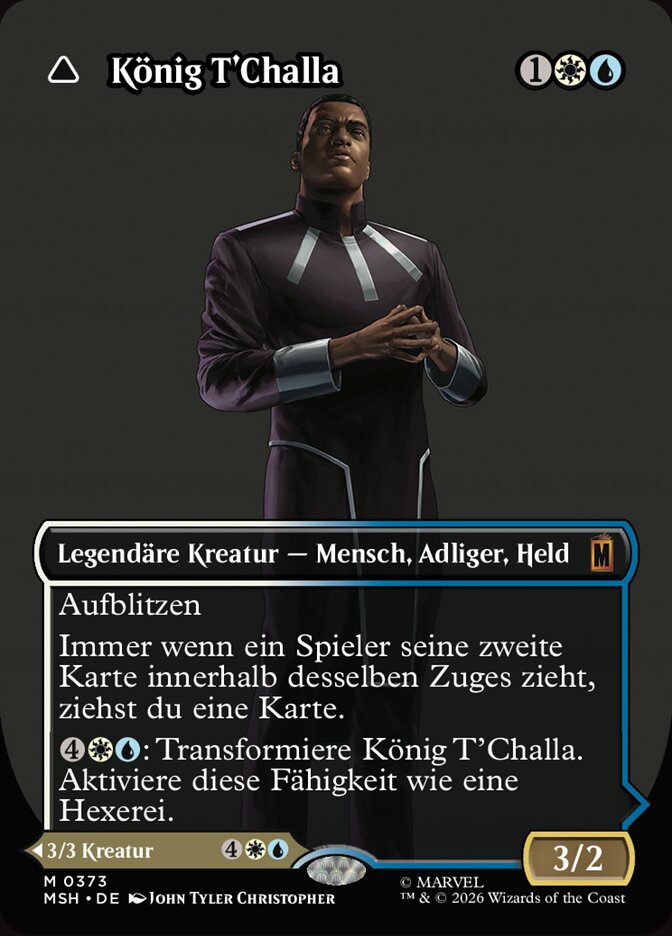 King T'Challa // Black Panther, Hope Enduring