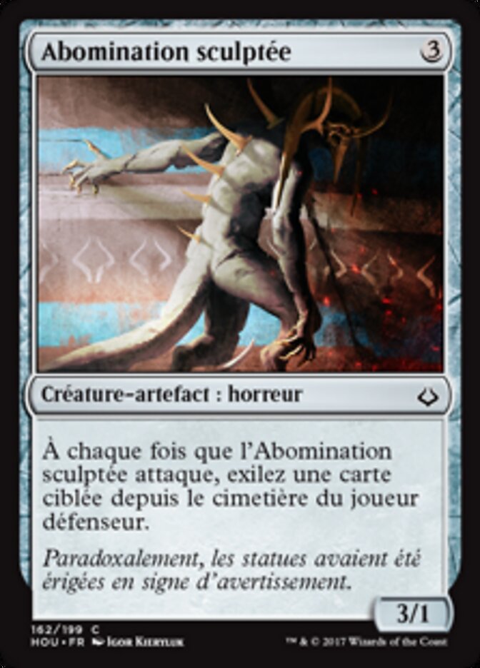 Abomination sculptée