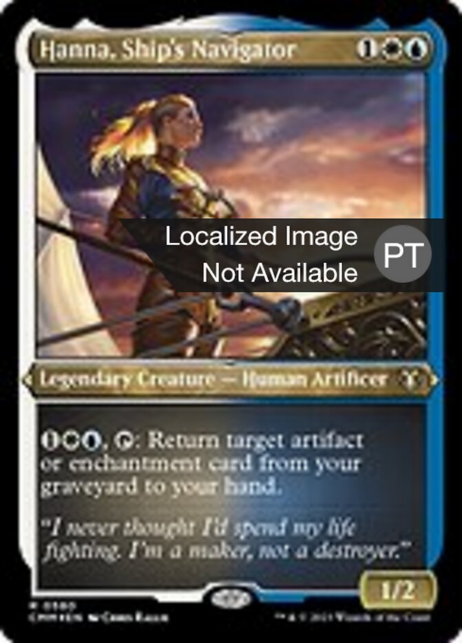 Hanna, Navegadora