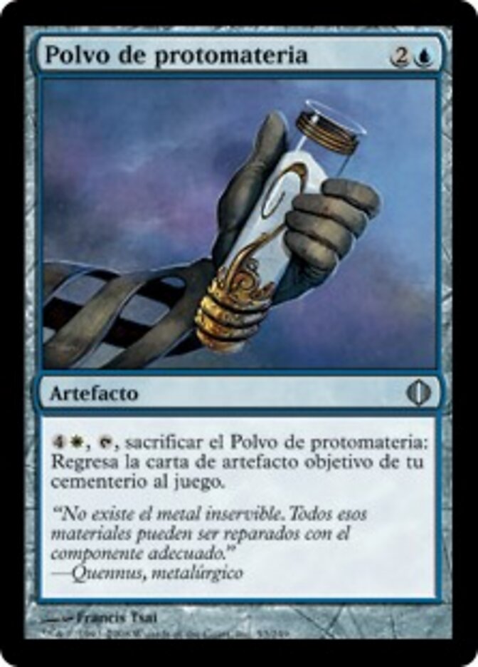 Polvo de protomateria