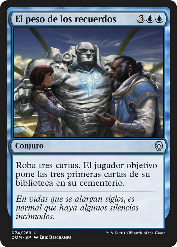 El peso de los recuerdos