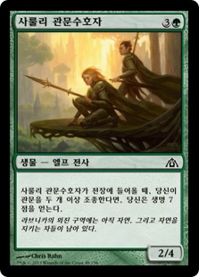 사룰리 관문수호자