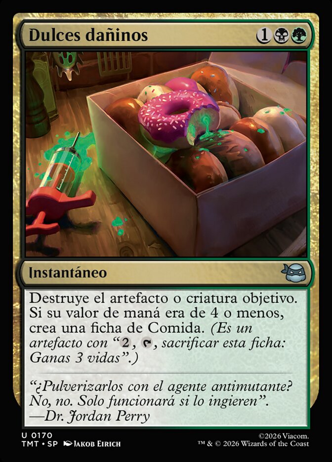 Dulces dañinos