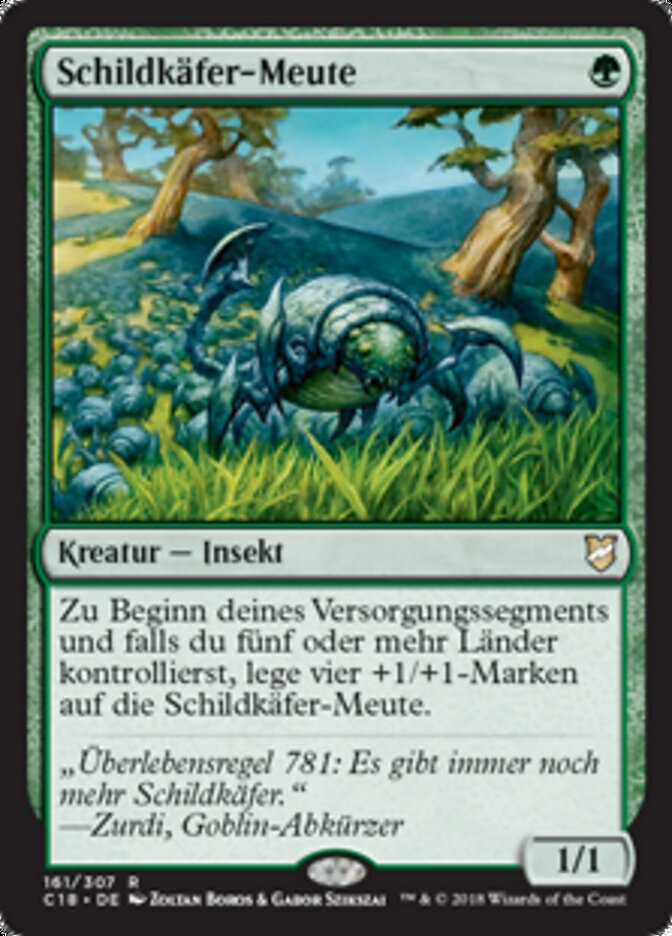 Schildkäfer-Meute