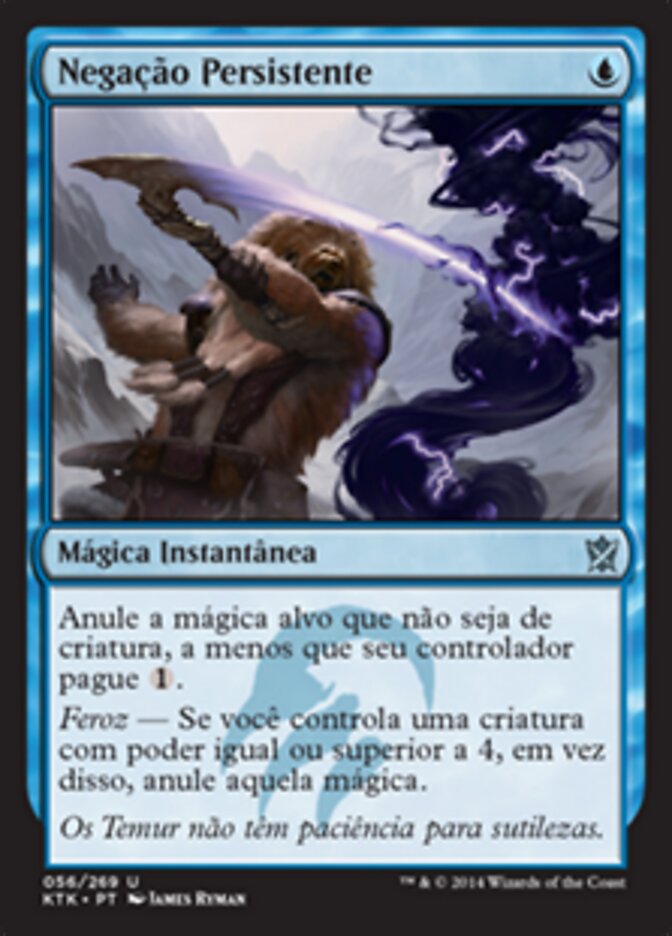 Negação Persistente