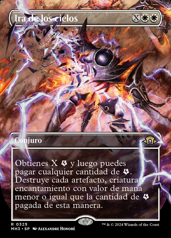 Ira de los cielos