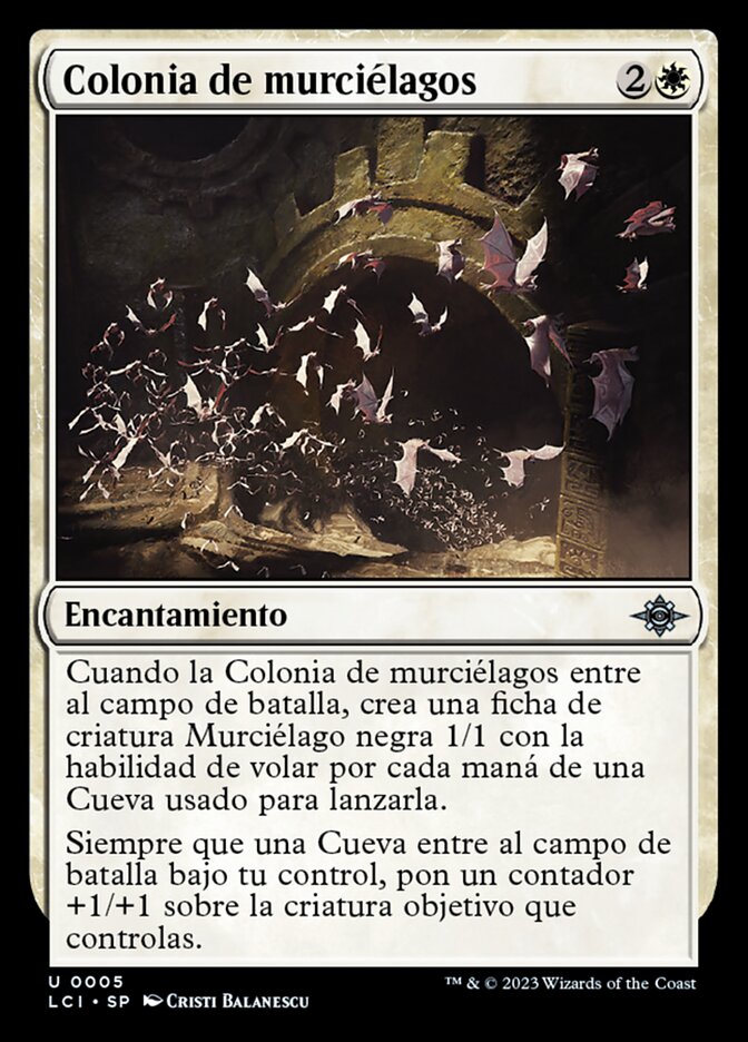 Colonia de murciélagos