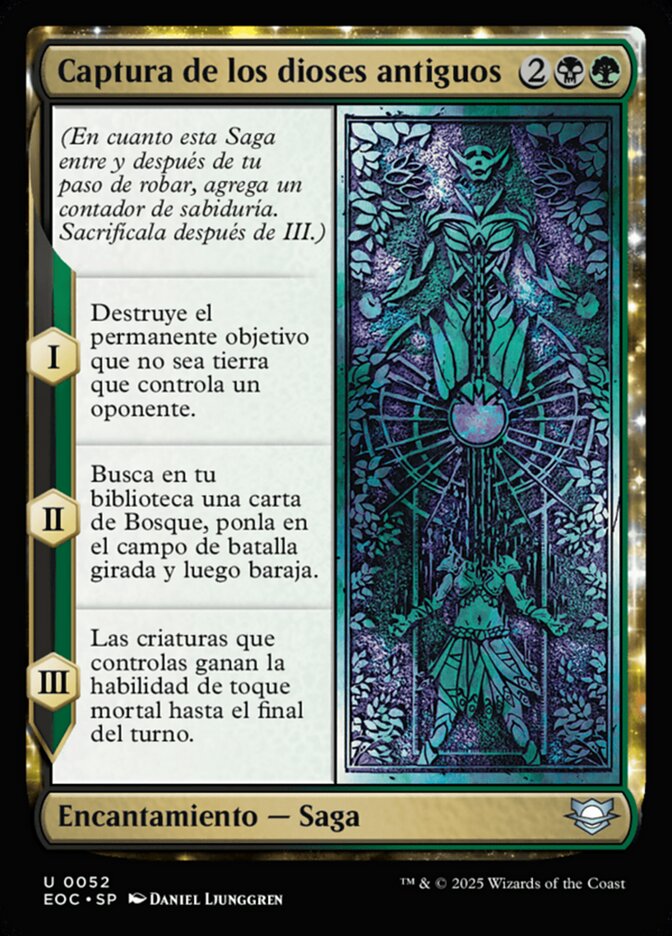 Captura de los dioses antiguos