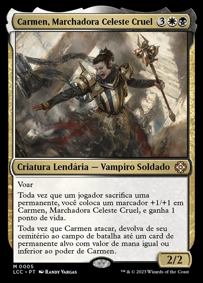 Carmen, Marchadora Celeste Cruel