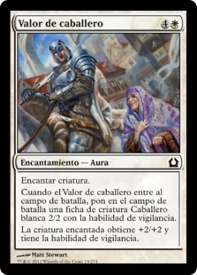 Valor de caballero
